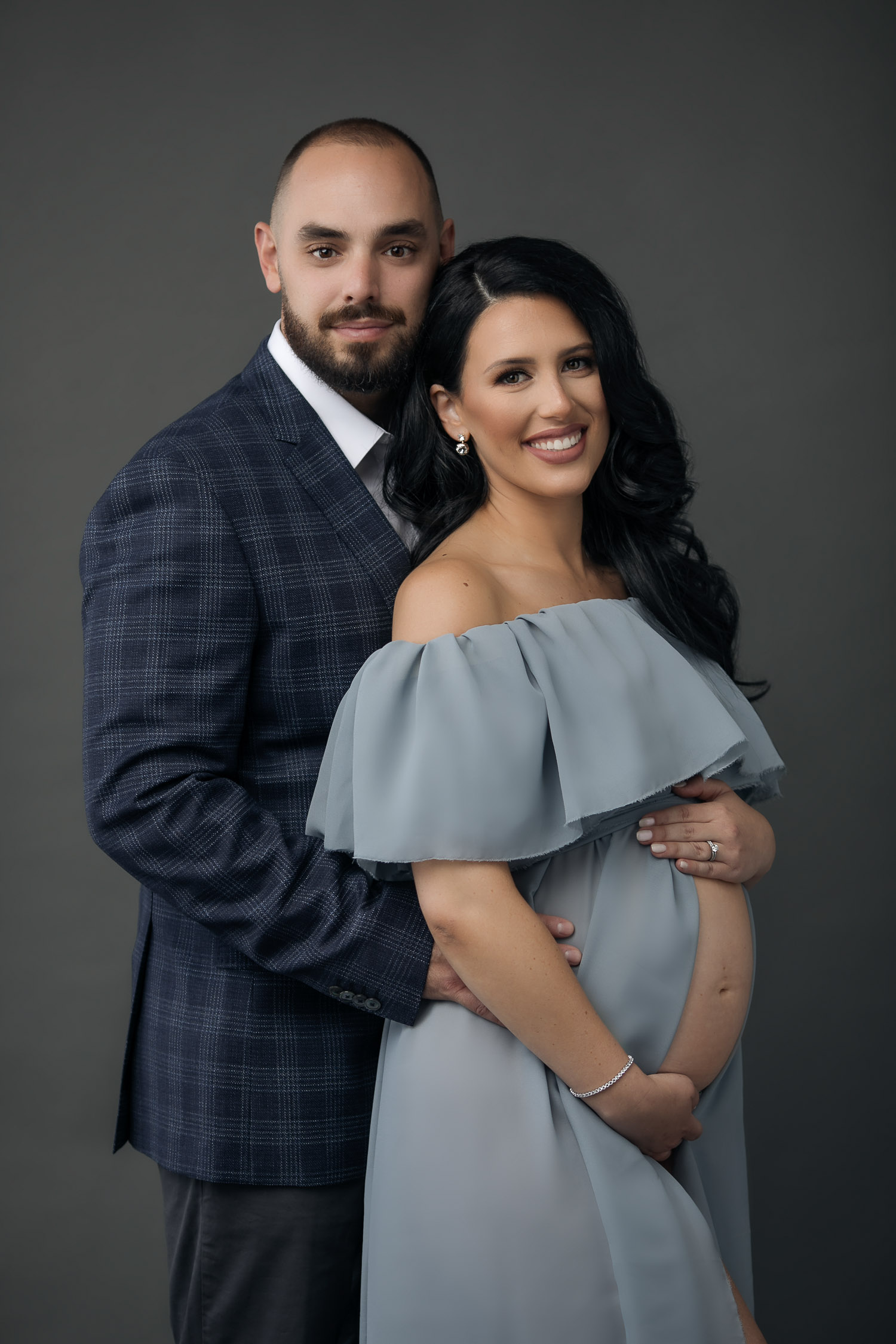 Maternity session in toronto studio