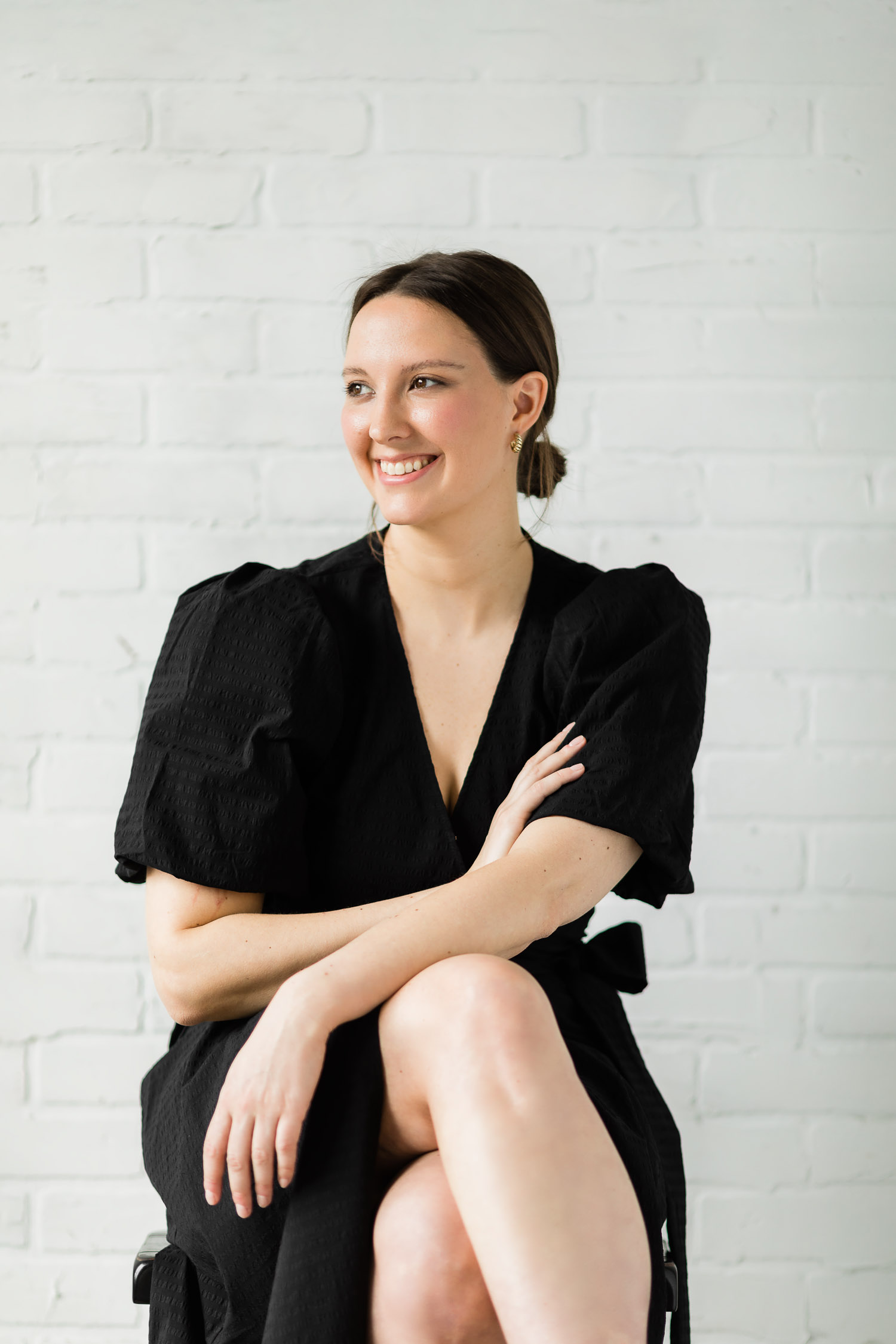 Portrait of a business woman in studio